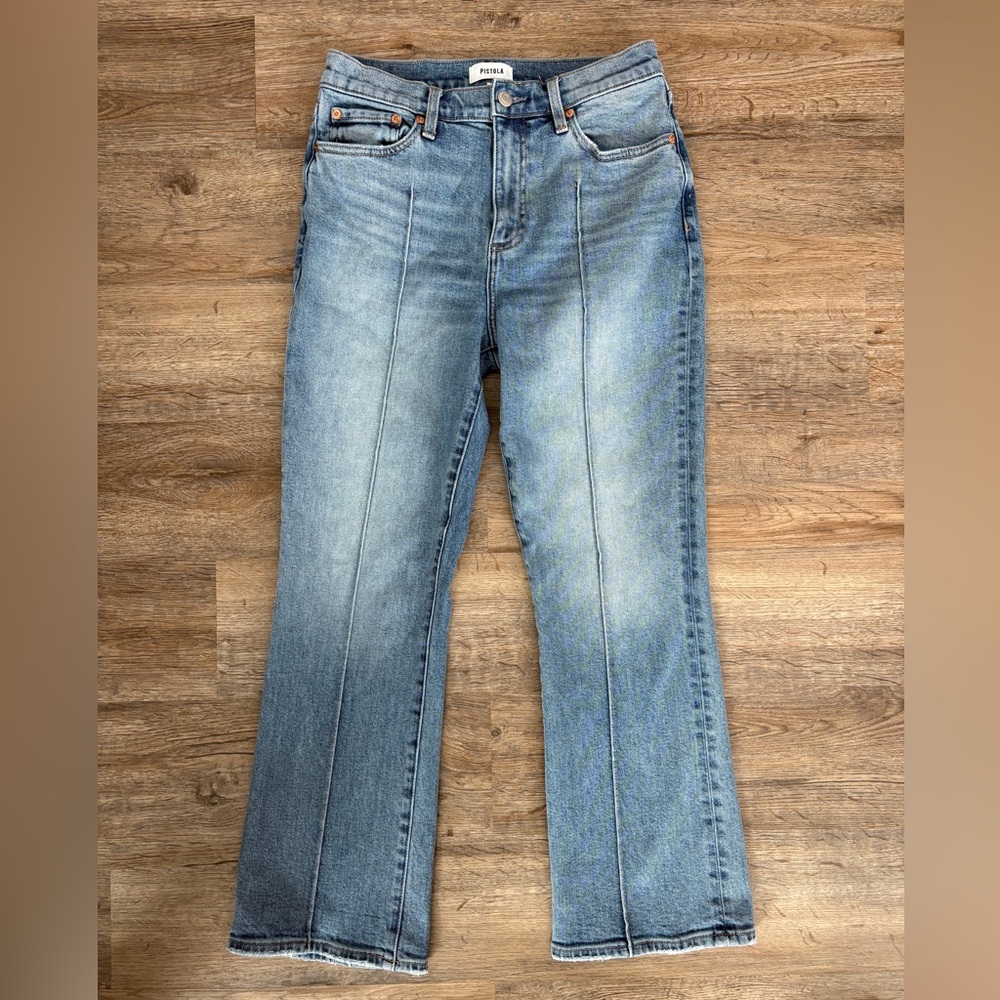 Pistola Light Blue crop Leg Jeans
